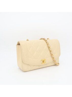 Chanel Shoulder Bag Diana Flap Quilted